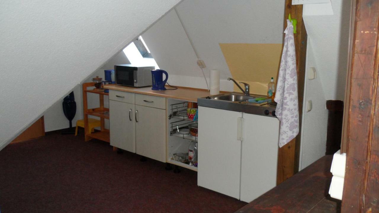 Apartment Unterm Dach Wismar Exterior foto