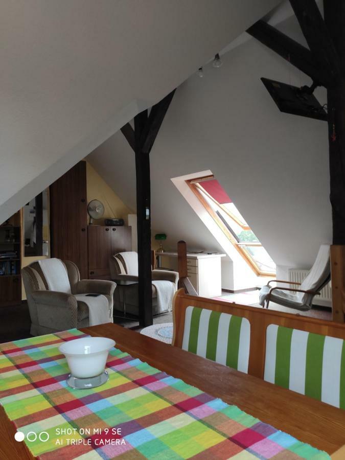 Apartment Unterm Dach Wismar Exterior foto
